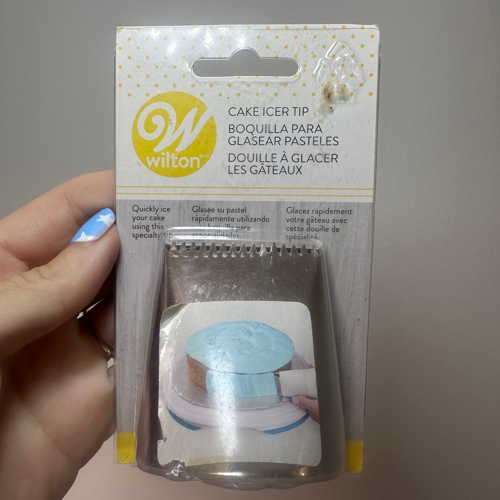 Wilton Cake Icer Tip Large Stainless Steel Decorating Nozzle 789 Silver NEW